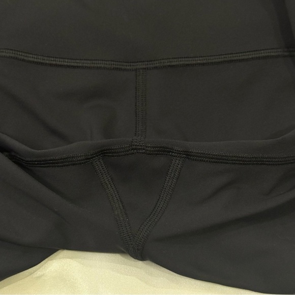Lululemon Fast & Free Crop II Leggings Nulux 19" High Waisted Pockets Black 4 - Picture 12 of 14